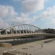 Puente de la Exposición sobre el antiguo cauce del Turia en Valencia, junto a la salida y meta del 10K Valencia Ibercaja